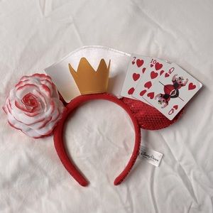 Disney Parks Queen of Hearts Mouse Ears